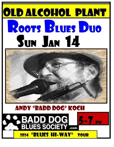 2nd Sunday Happy Hour Blues Duo, Old Alcohol Plant, Port Hadlock, 14 ...