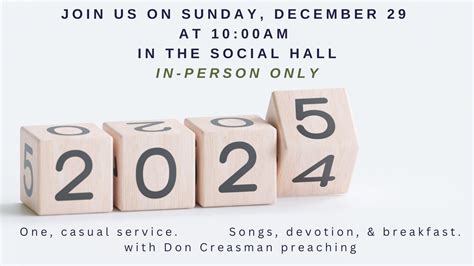 December 29 Worship Service, 1443 Howard Avenue, Burlingame, CA, United ...