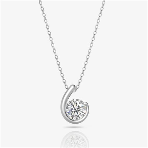 Silver Necklace & Rhodium Plated – Vihaan's