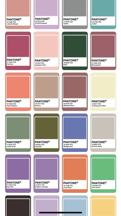 Pin on Colors | Pantone colour palettes, Pantone color chart, Pantone color