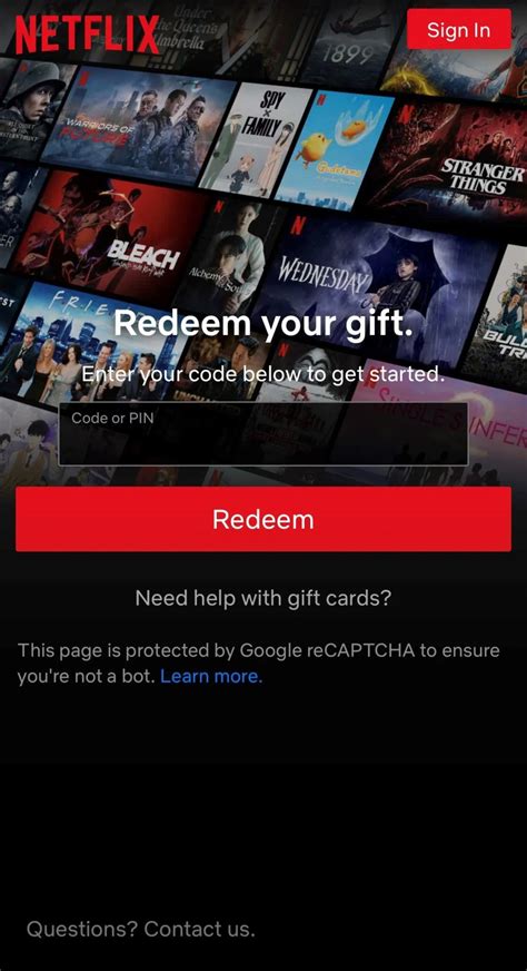 Netflix Gift Card Zip Code 的图像结果