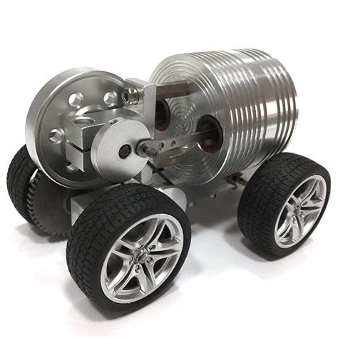 Stirling Engine Car Model Launchable Stirling Motor Model Kit Toys - Stirlingkit