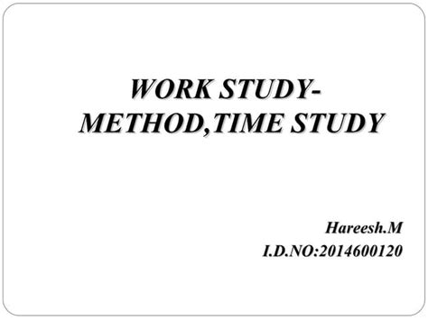 Image result for Work Study Method
