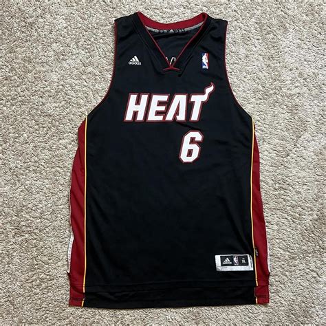 Lebron James Miami Heat Jersey Super sick adidas... - Depop