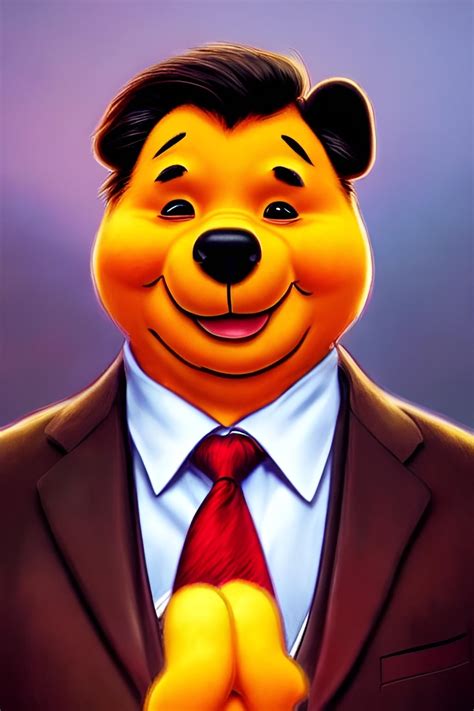 Xi Jinping as Winnie the Pooh : r/wonderAI