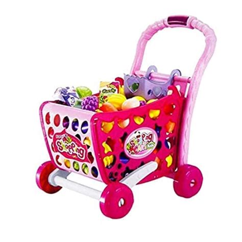 Buy Dhairya D Enterprise 3 in 1 Kids Supermarket Shopping Cart Hand ...
