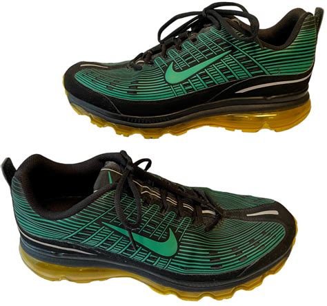 RARE 2012 NIKE Plus AIR Max VIPER Green Black Sneakers Shoes mens 13 ...