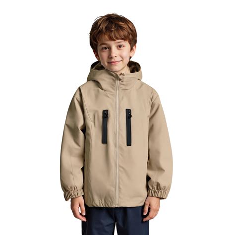 Kid Jacket Boys Kids Windbreaker Jacket Zip Up Hoodie Toddler Light ...