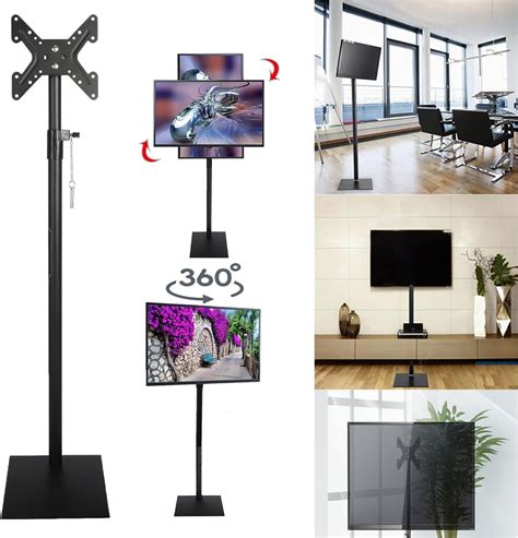 360 Degree Swivel TV Floor Stand for 12-43 inch TVs India | Ubuy