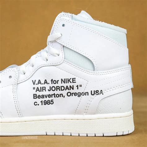 Virgil Abloh Archive Off-White Air Jordan 1 Alaska White 2026