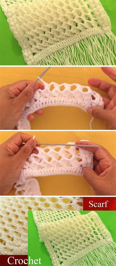 Crochet Scarf Tutorial 的图像结果