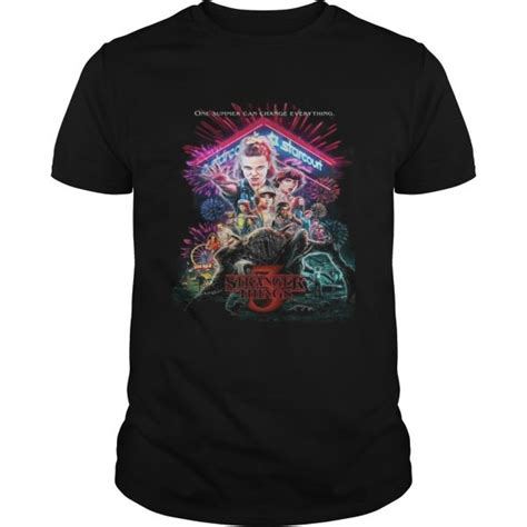 stranger things 3 poster shirt