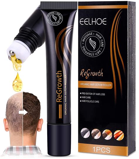 Liwei Regrowth Organic Hair Serum Roller Set, Hair Care India | Ubuy