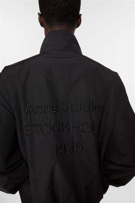 Acne Studios - Logo jacket - Black