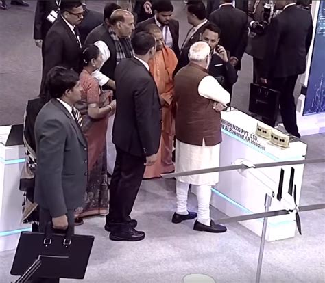 Indian prime Minister at Ajnalens