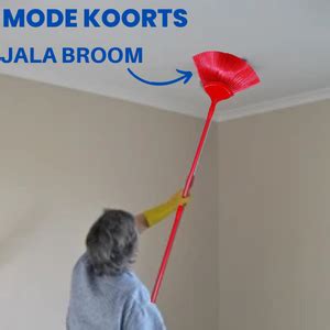 Mode Koorts Jala Broom|Ceiling Jala Cobweb Cleaning Broom| Long Rod ...