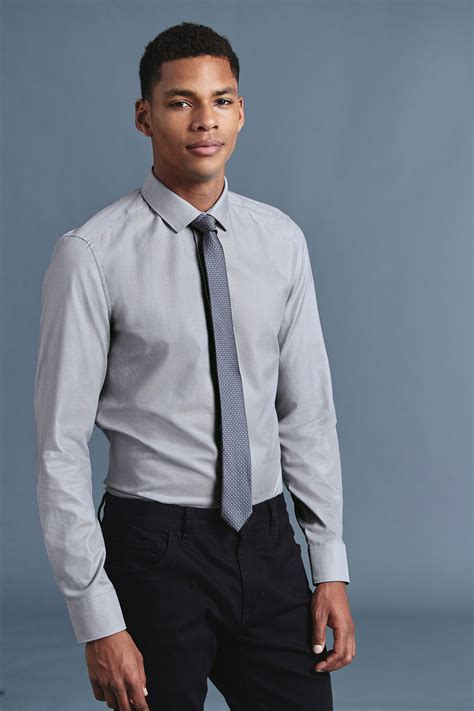 Men's Button Up Shirt With Tie at Bobby Mosca blog