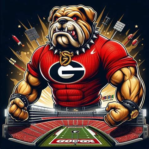 Pinterest | Georgia bulldog mascot, Georgia dawgs, Georgia bulldogs - painting of uga mascot