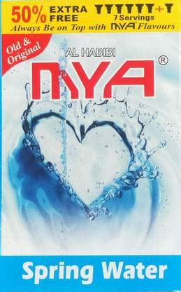 al habibi SPRING WATER HERBAL NICOTINE LESS SPRING WATER Hookah Flavor ...