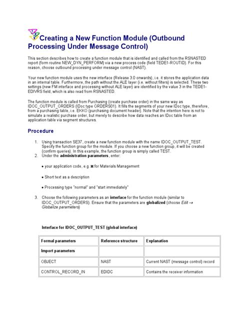 +Hhow to Create the Function Module 的图像结果