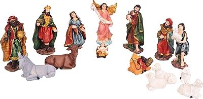 Buy Christmas Nativity Set/Crib Set - 13 pcs Crib Statue Set | Baby ...
