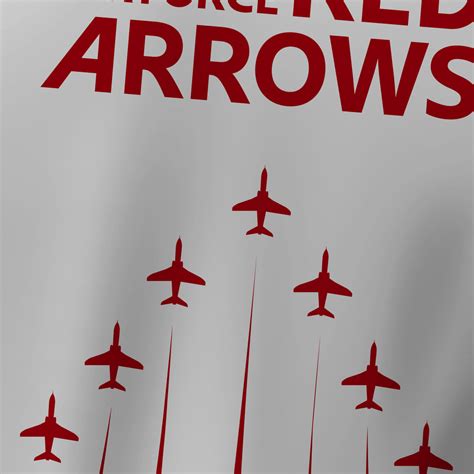 Red Arrows 2025 V3 (White) - Tech Polo (CLEARANCE) – Knight Sportswear