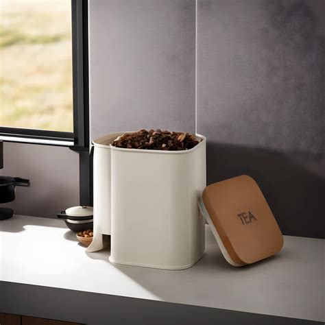 Tea Container - Metal White Tea Container Service Provider from Greater ...