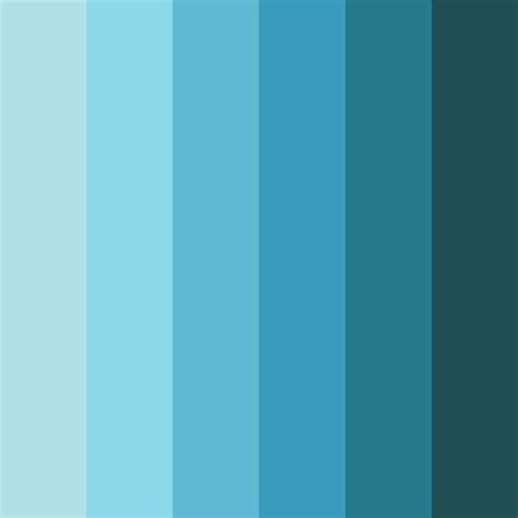 Ocean Blue Color Palette - ColorDrop