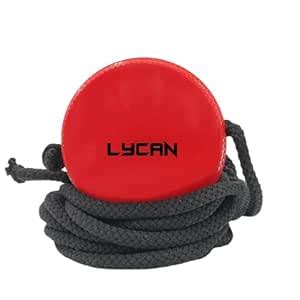 Polyvinyl Chloride (PVC) Lycan Cricket Hanging Ball for Practice, Red ...