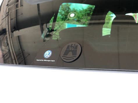 GOLF7 GOLF7.5 / リアワイパーエンブレム ブラック | ヨーロッパ車専門 technical shop peyton