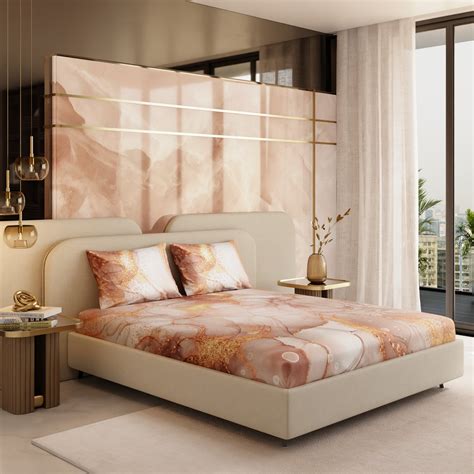 Serenade in Champagne Fitted Bedsheet Set – Stoa Paris