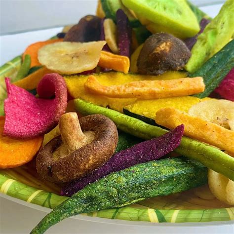 Vacuum Fried Vegetables & Fruits Dehydrated Mixed Dried Fruit Vegetable ...