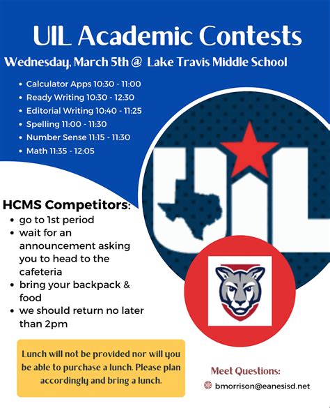 Hill Country Middle School - An Eanes ISD middle school (Grades 6-8 ...