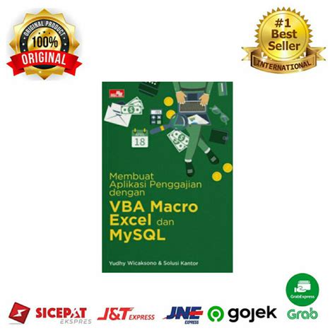 Jual BUKU MEMBUAT APLIKASI PENGGAJIAN DENGAN VBA MACRO EXCEL DAN MYSQL ...