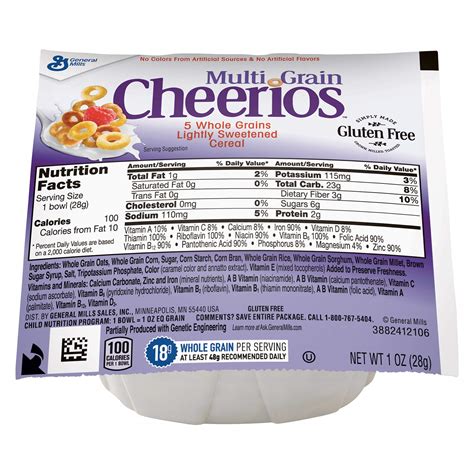 Original Cheerios Ingredients