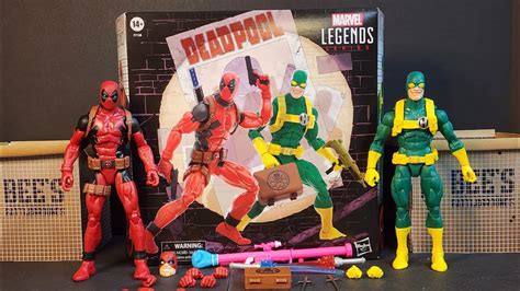 SDCC Marvel Legends Deadpool and Hydra Bob Exclusive - YouTube