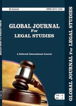 Global Journal for Legal Studies ~ VL Media Solutions