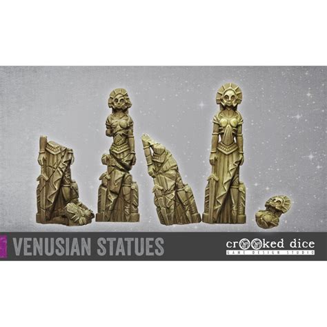 Buy 7TV - Venusian Statues - Crooked Dice - Miniatures games