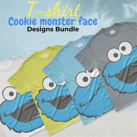 Cookie Monster T-shirt Designs bundle – MasterBundles