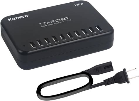 KAMERA USB Charger 10-Port 120W, Multi-Port USB Charging India | Ubuy