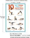 ShubhFly 47 cm Yoga Poses Chart for Back Pain Relax Educational Yoga ...