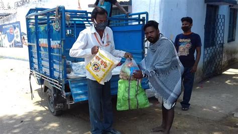 DISTRIBUTION OF THE RELIEF MATERIALS, DRY FOODS, SOAP & MASK TO THE ...