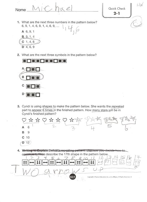 Image result for En Vision Math Worksheets