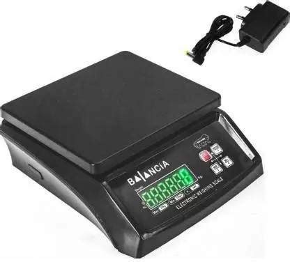 RTB 30kg Weighing Scale.With AC Adapter & Re-Chargeable Battery vajan ...