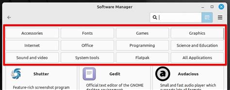 Image result for Linux Mint Software Manager