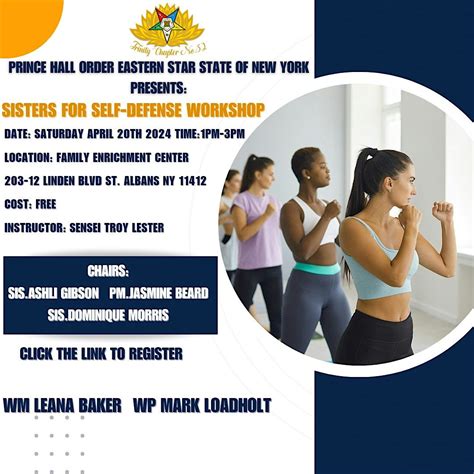 Sisters For Self Defense Workshop, 203- 12 Linden Boulevard, St. Albans ...