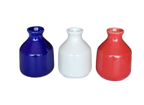 Pure Source India Ceramic Small Vase 3 in 1, for Home Decor Center ...