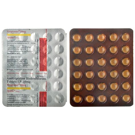 Tryptomer 10mg - Strip of 30 Tablets : Amazon.in: Fashion