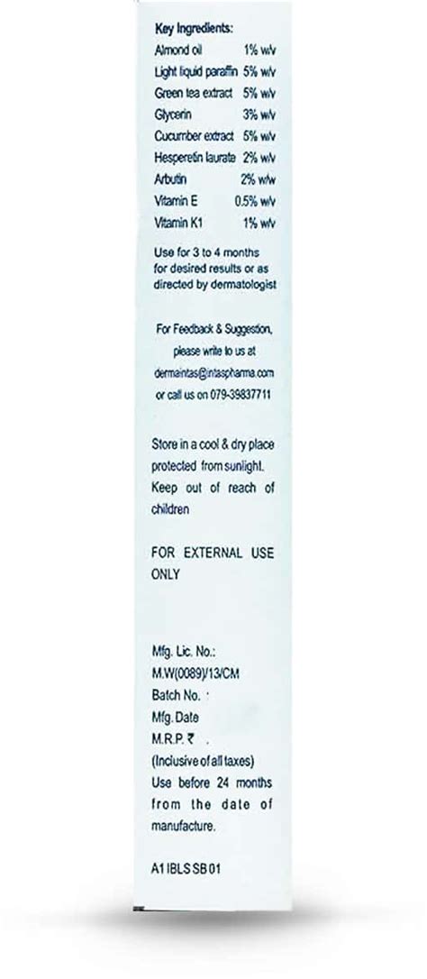 Buy EYEBLISS UNDER EYE CREAM 15GM Online & Get Upto 60% OFF at PharmEasy