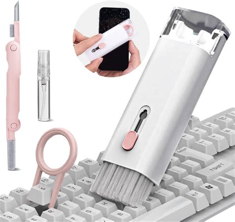 KBZONE 7 in 1 Keyboard Cleaning Brush Kit, Multifunctional Keyboard ...